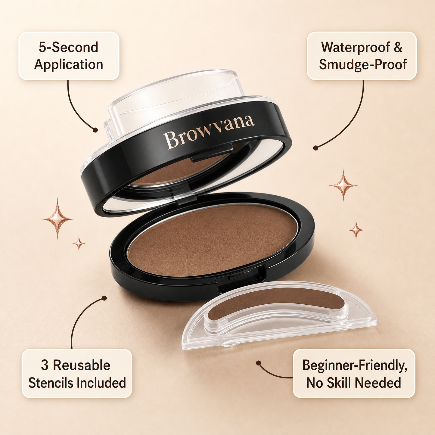 The Browvana Kit™ — Perfect Brows in 5 Seconds