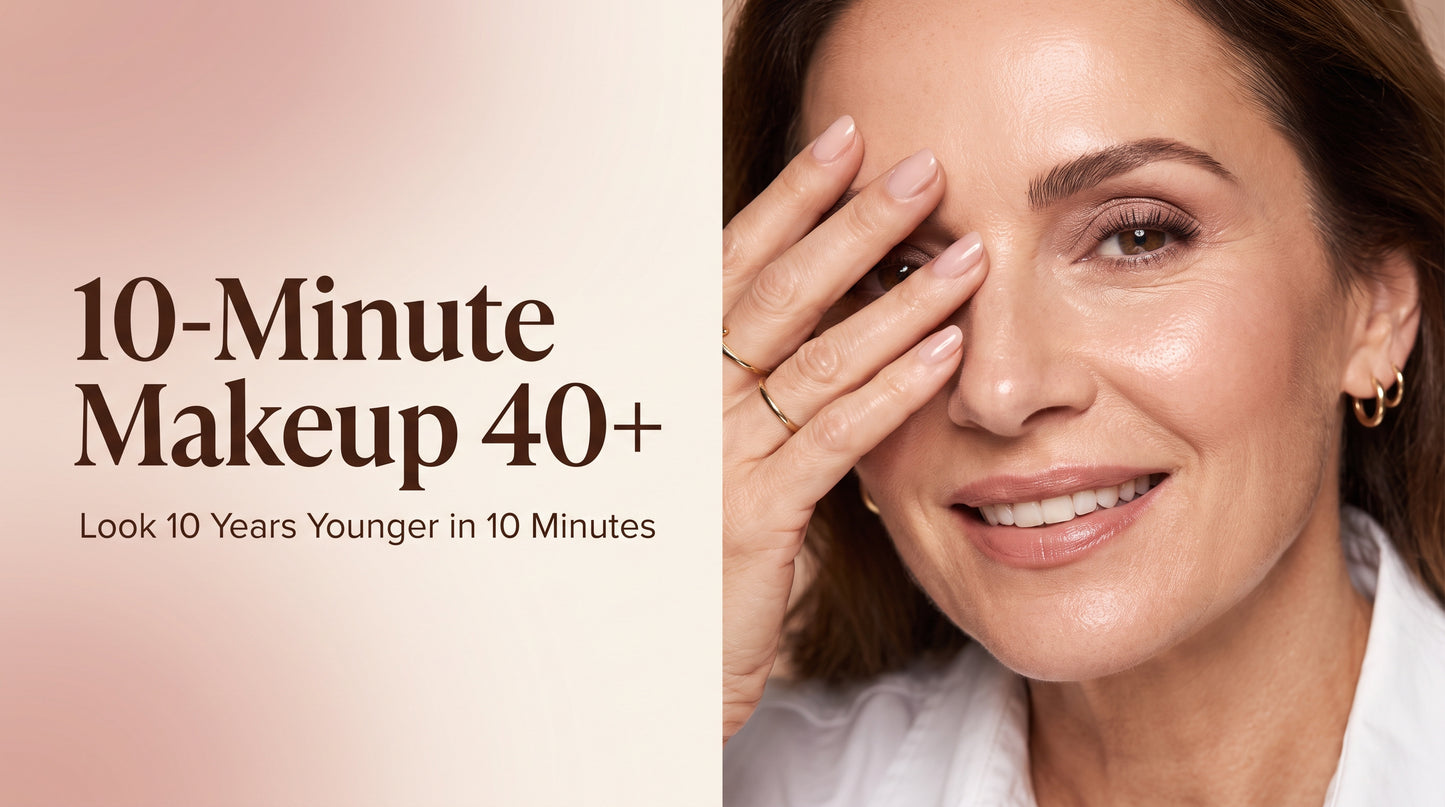 The Browvana 10-Minute Makeup Guide for women over 40 eBook cover